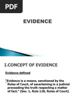 Evidence Justice Ingles