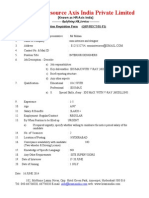 JD Position Requisition Form