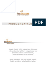 Pro Nature Product Catalogue