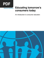 Educating Tomorrow’s Consumers Today