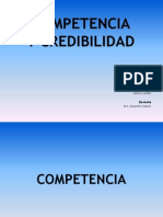 Competencia y Credibilidad Del Terapeuta