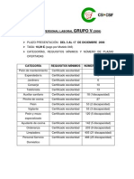 Acceso Laborales Grupo V