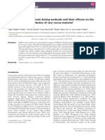 cocoa fermentation Performence of Different Drying Methods