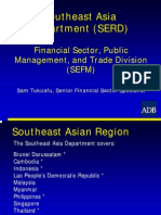 Southeast Asia Department (SERD)