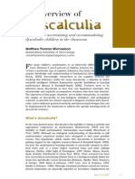 Pdfdyscalculia