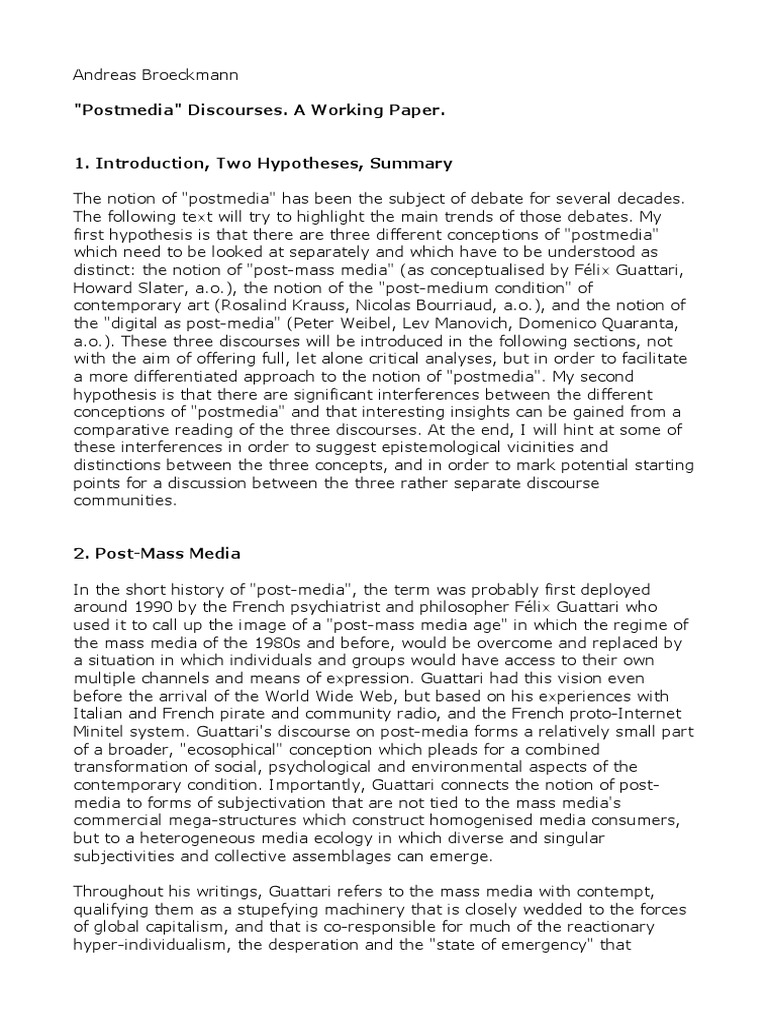 Postmedia Discourse Analysis | PDF | Mass Media | Paintings