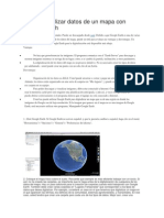 Digitalizar Datos de Un Mapa Con Google Earth