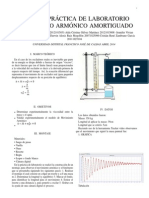 Movimiento Armónico Amortiguado Lab