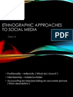 Ethnographic Approaches to Social Media 2013-2014. College 13