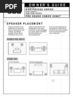 N38 Speaker Manual