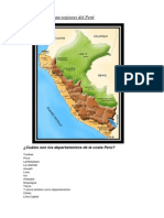 Mapa Regiones Del Perú