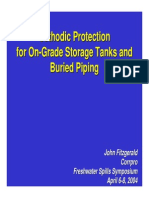 Cathodic Protection For On-Ground Storage Tanks and Buried Piping