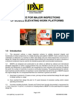 Ipaf Guidance For Major Inspections of Mewps May 2014