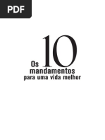 Livro Os 10 Mandamentos Para Uma Vida Melhor