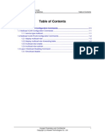 Multicast VLAN Commands