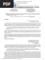 Primeiro Ensaio Pela Inutilidade Da Educação Física_ Avaliação