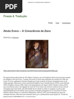 A Consciência de Zeno _ Gaveta Do Ivo