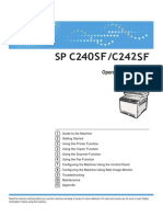 Ricoh SP C240SF/C242SF User Guide