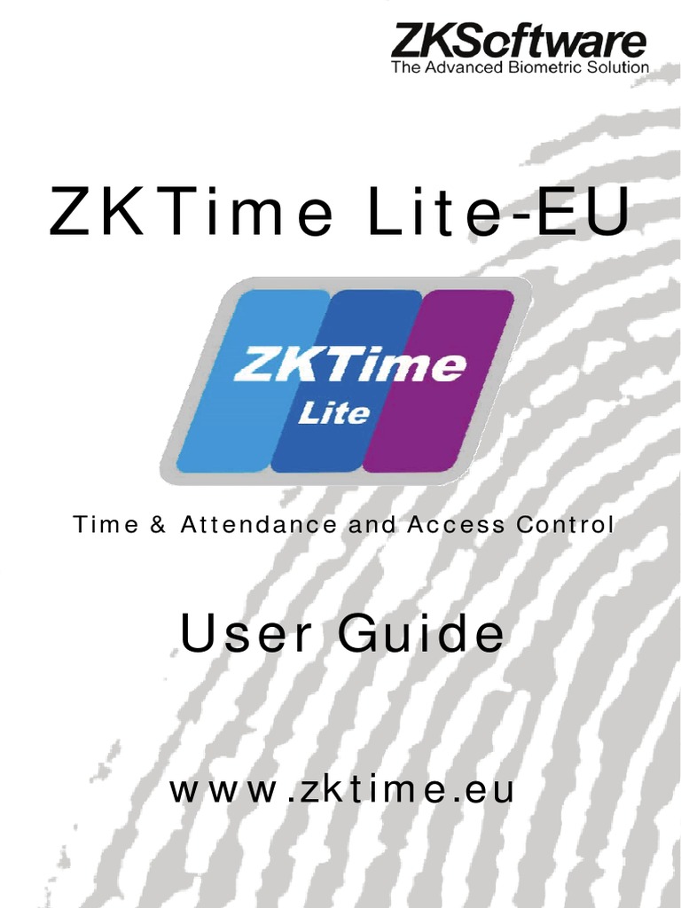 Zktime Install Guide en | PDF