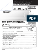Kyosho Warbird Minium Spitfire MkV Manual