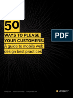 50 Ways To Please Your Customers: A Guide To Mobile Web Design Best Practices