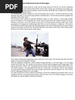 Historical Events in Nicaragua