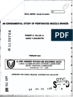 Technical Report ARLCB-TR-84004 Experimental Study of Perforated Muzzle Brakes