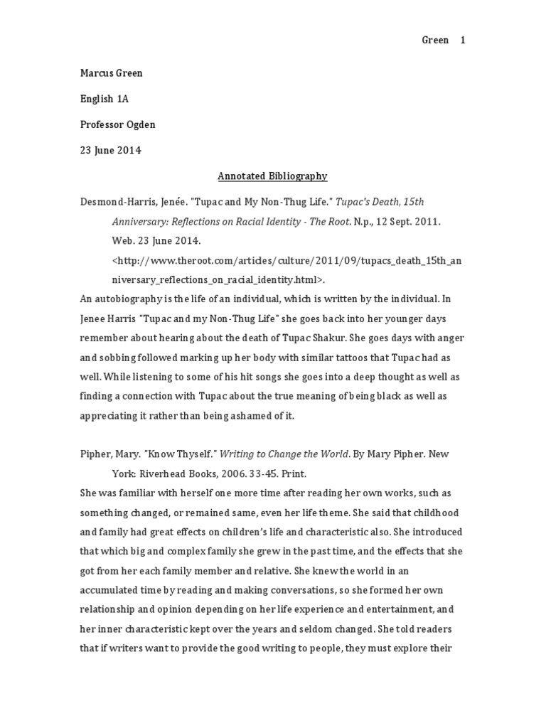 Annotated bibliography chicago style image