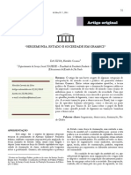 Artigo Original: "Hegemonia, Estado E Sociedade em Gramsci"