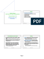 Outline: ECE 254 / CPS 225 Fault Tolerant and Testable Computing Systems