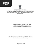 Download Manual of Aerodrome Licensing Procedures by vikash_kumar_thakur SN23107978 doc pdf