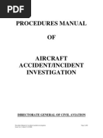 Download Procedure Manual- Aircraft Accident Incident Investigation by vikash_kumar_thakur SN23107993 doc pdf