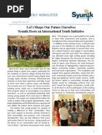 Download Syunik NGO Newsletter Issue 16 by Syunik-Development NGO SN231084647 doc pdf