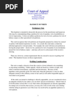 Supreme Court Booklet Format Guidelines | PDF | Brief (Law) | Appeal