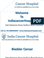 How To Get Bladder Cancer Treatment in India