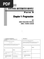 Chapter 1 - Progression