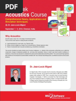 Download MSC Software Acoustics Course-India by MSC Software SN231091882 doc pdf