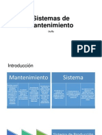 Sistemas de Mantenimiento