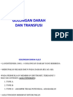 Golongan Darah Dan Transfusi