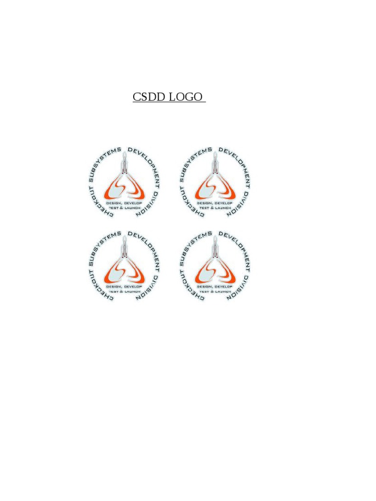 CSDD Logo Design Overview | PDF