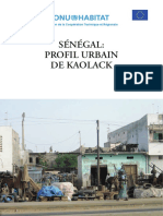 Senegal: Profil Urbain de Kaolack