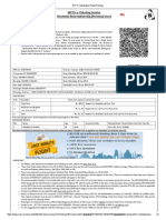 WL WL: Irctcs E-Ticketing Service Electronic Reservation Slip (Personal User)