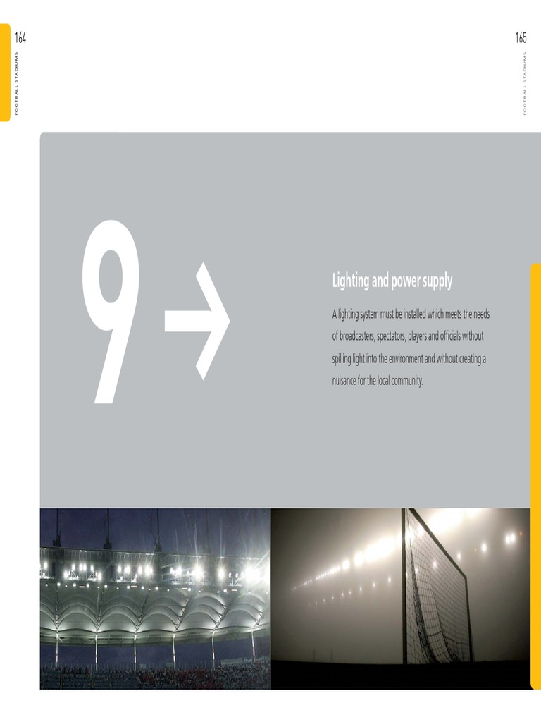 Football Stadium Lighting Design Criteria PDF