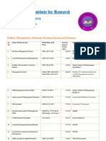 Journal Impact Factor 2013_IJSR