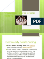 Community Mental Health Nursing