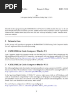 Labprogramming The TMS320C6713 DSP Starter Kit (DSK) Module6