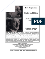 Stalin Und Hitler