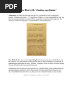 Download Did Jose Rizal Wrote Sa Aking Mga Kabata by Ian Christopher Cruz SN231108346 doc pdf