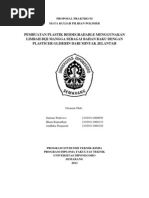 Download Pembuatan Plastik Biodegradable Menggunakan Limbah Biji Mangga Sebagai Bahan Baku Dengan Plasticer Gliserin Dari Minyak Jelantah by jeestdandelion SN231109102 doc pdf