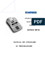 Manual Datecs MP55